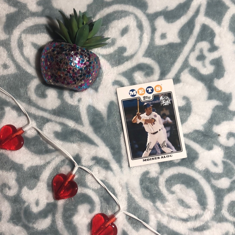 Moises Alou Baseball card signed
